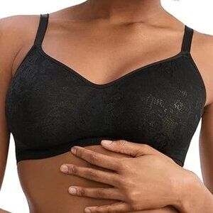 NWT TC Fine Intimates DEEP BLACK Shape of U Seamless Underwire Bra